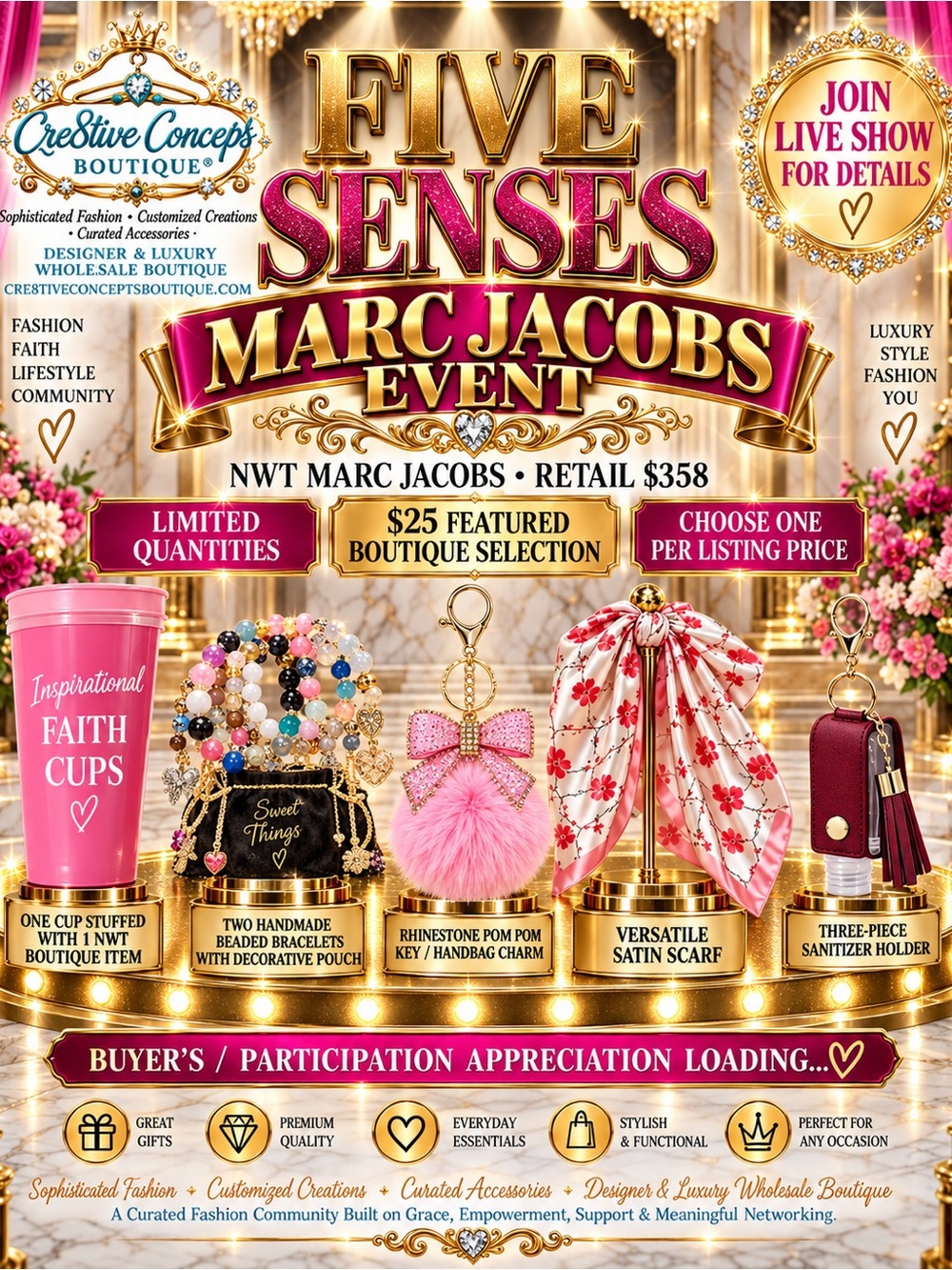 Marc Jacobs Event | $25 Featured Boutique Selection + Buyer Appreciation - Picture 10 of 10